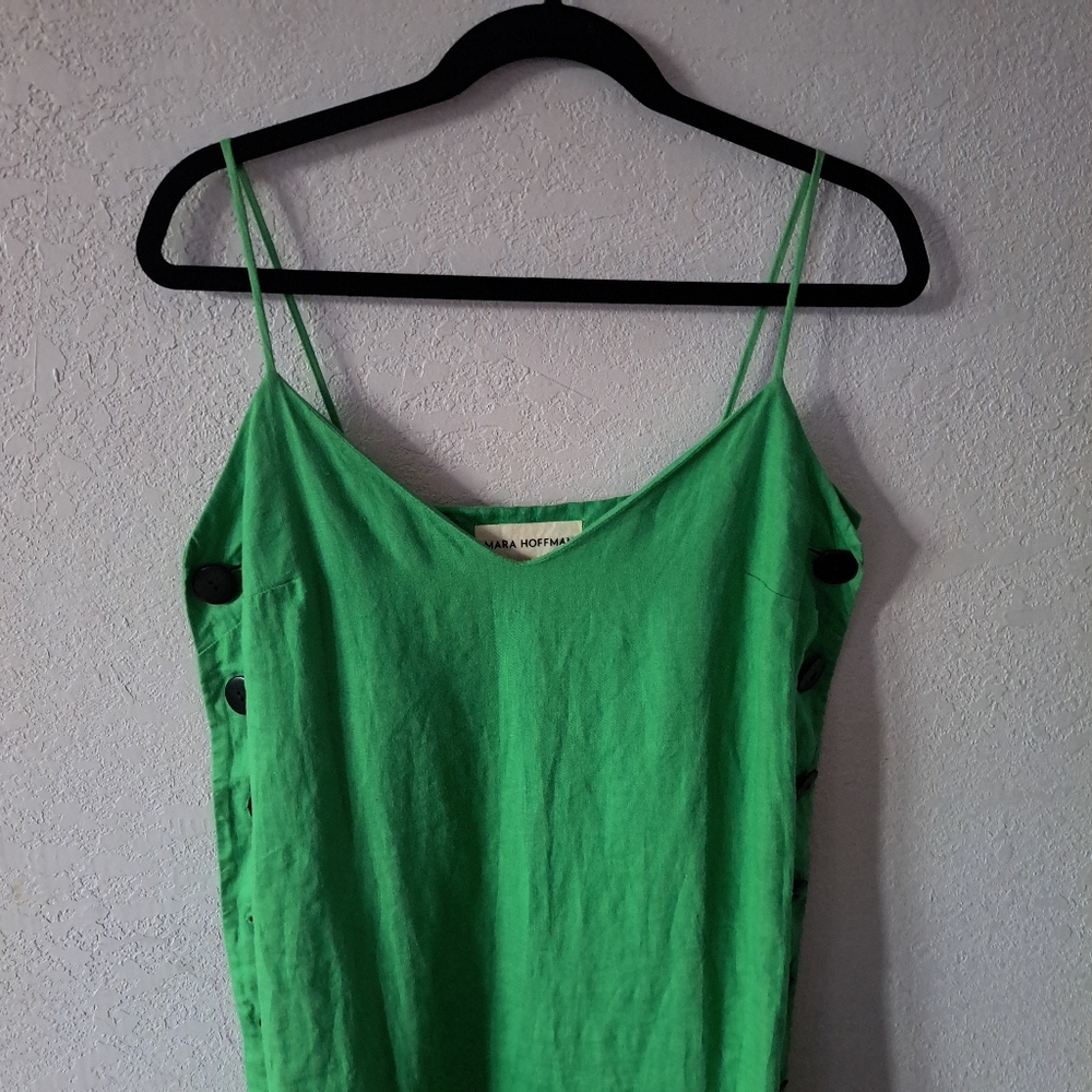 Mara Hoffman Vibrant Green Heidi Dress - Picture 4 of 8